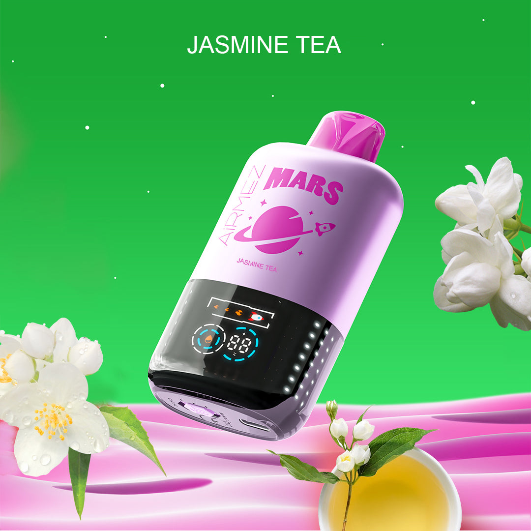 AiRMEZ Jasmine Tea 20000 Puffs Mission to Mars Vape Token Vapes AiRMEZ Jasmine Tea 20000 Puffs Mission to Mars Vape Token Vapes