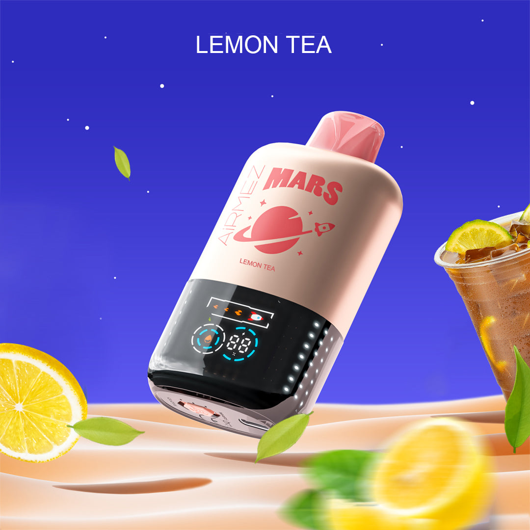 AiRMEZ Lemon Tea 20000 Puffs Mission to Mars Vape Token Vapes AiRMEZ Lemon Tea 20000 Puffs Mission to Mars Vape Token Vapes