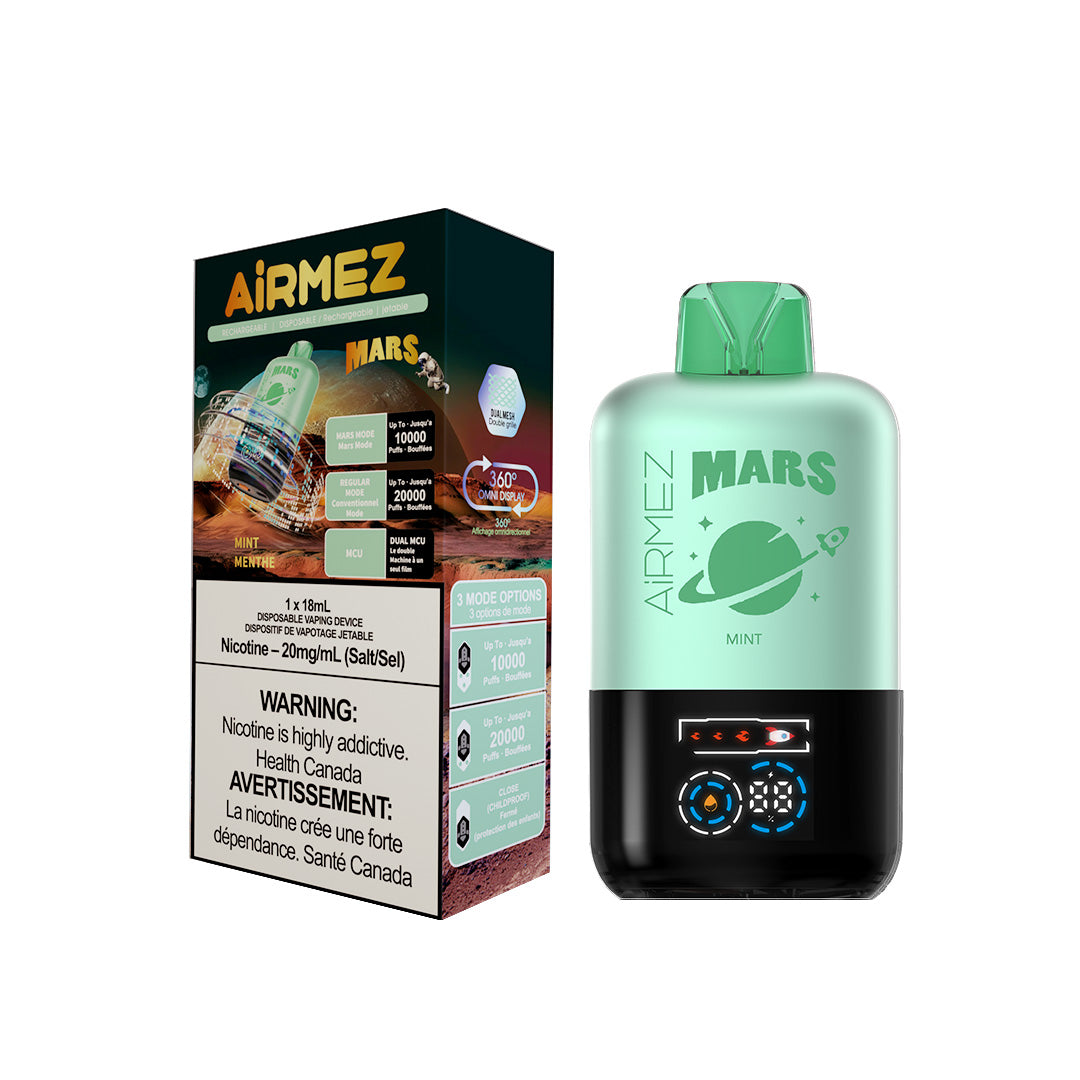 AiRMEZ Mint 20000 Puffs Mission to Mars Vape