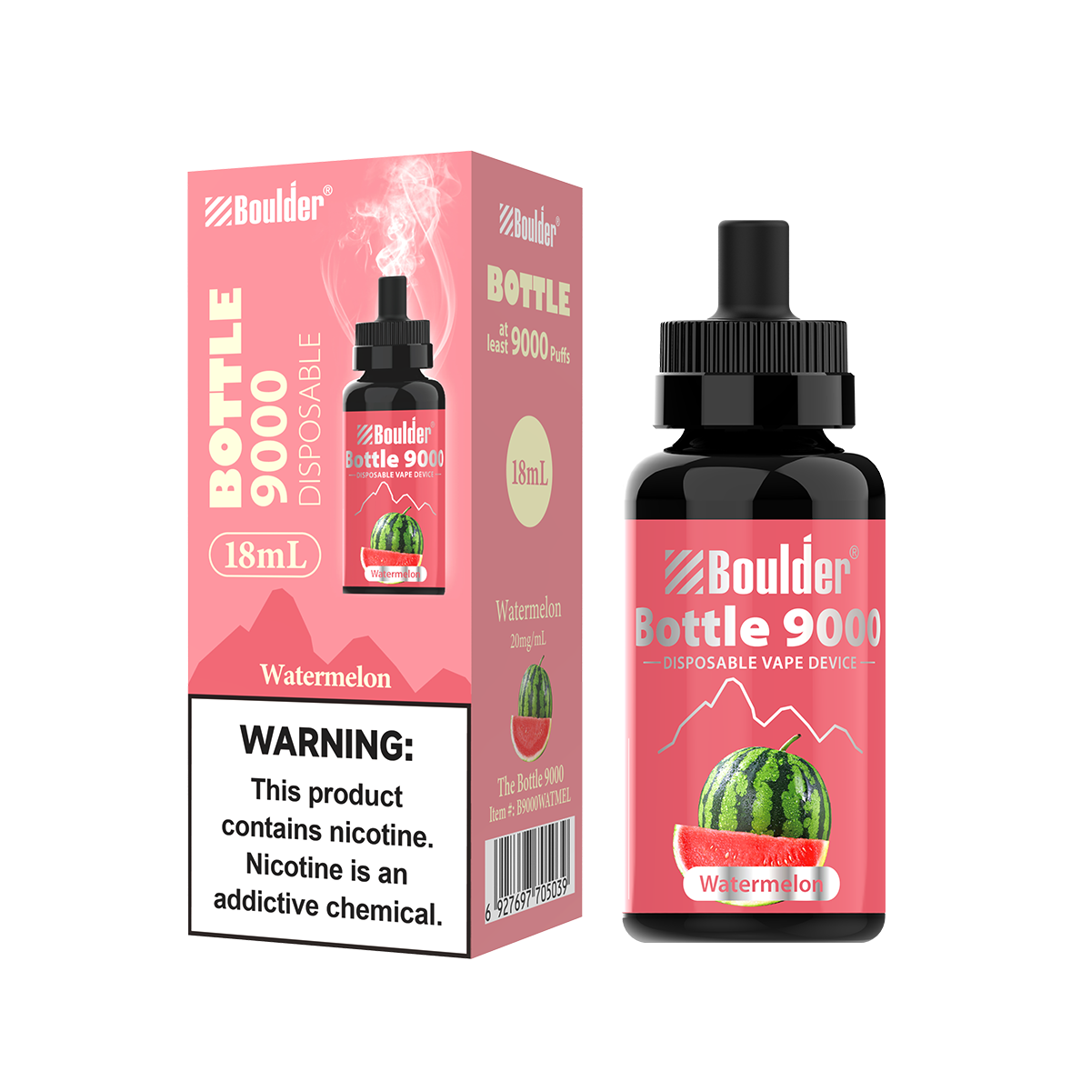 Boulder Watermelon 9000 Puffs Disposable Vape Token Vapes Boulder Watermelon 9000 Puffs Disposable Vape Token Vapes