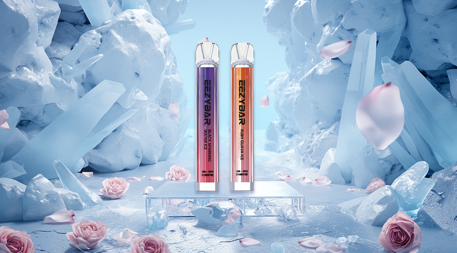 EEZYBAR Crystal Bar 1000 Puffs Disposable Vape