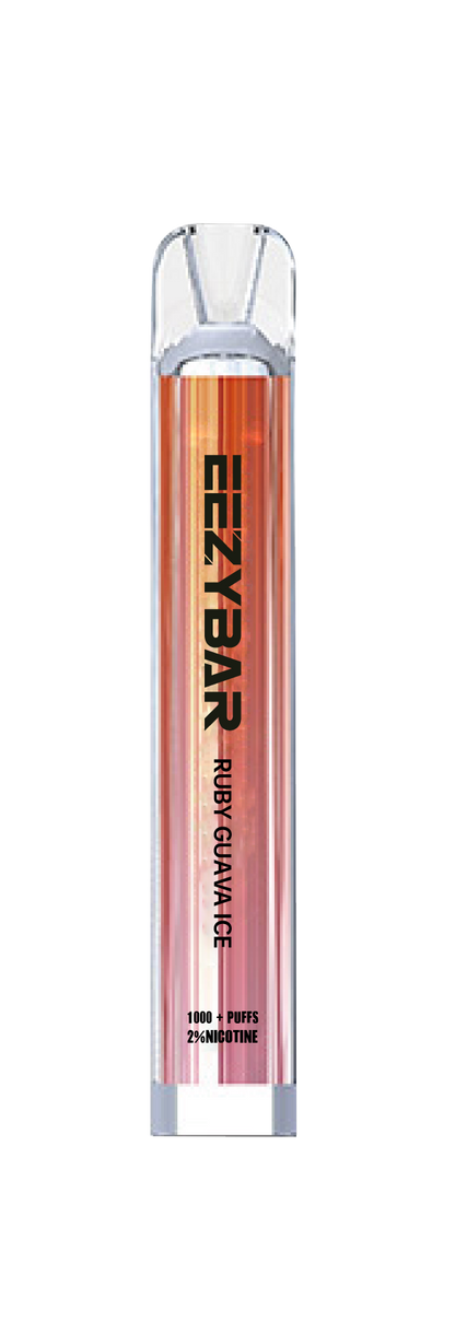 EEZYBAR Crystal Bar Ruby Guava Ice 1,000 Puffs Disposable Vape