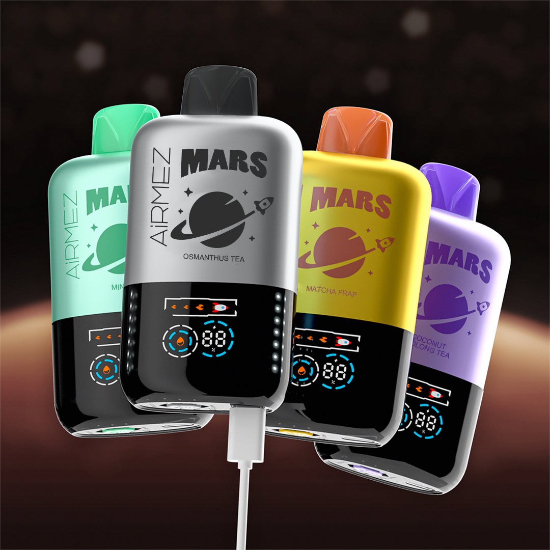 AiRMEZ Matcha Frap 20000 Puffs Mission to Mars Vape Token Vapes AiRMEZ Matcha Frap 20000 Puffs Mission to Mars Vape Token Vapes