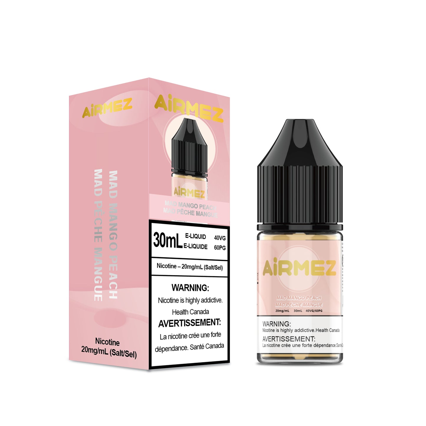AiRMEZ Original E-LIQUID Mad Mango Peach