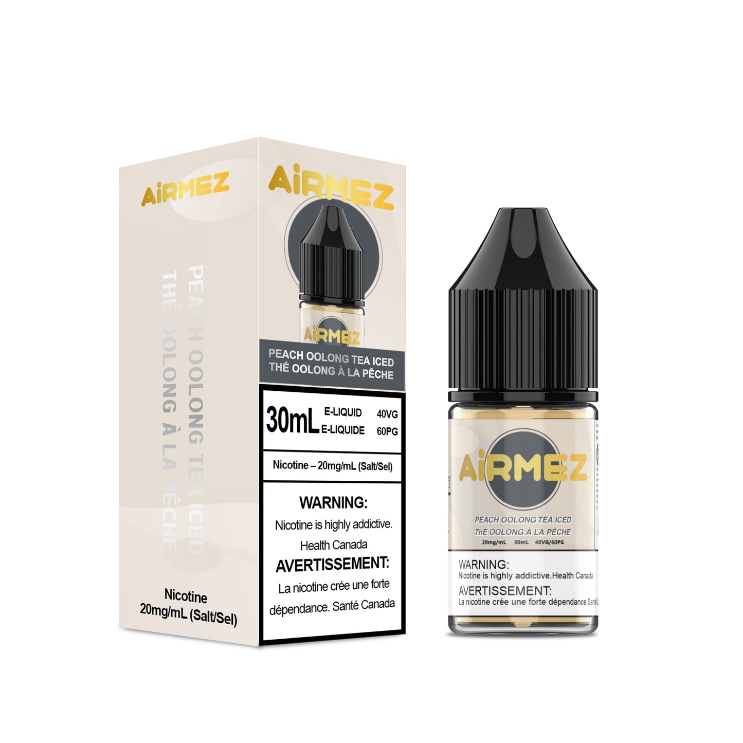 AiRMEZ Original E-LIQUID Peach Oolong Tea Iced