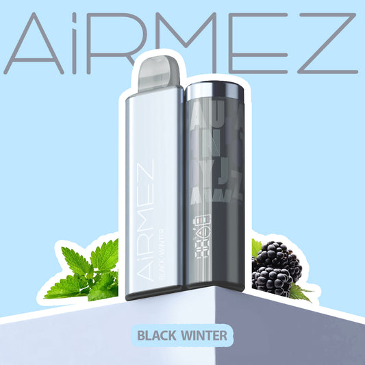 AirMez Black Winter 10000 Puffs Metal Disposable Vape