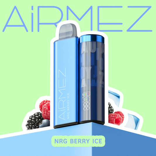 AirMez Nrg Berry Ice 10000 Puffs Metal Disposable Vape