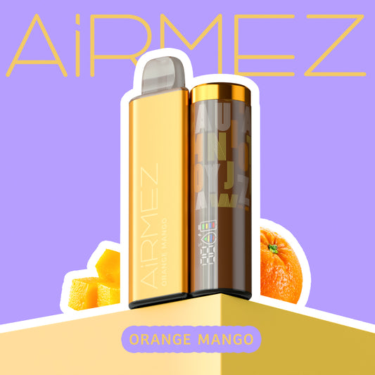 AirMez Orange Mango 10000 Puffs Metal Disposable Vape