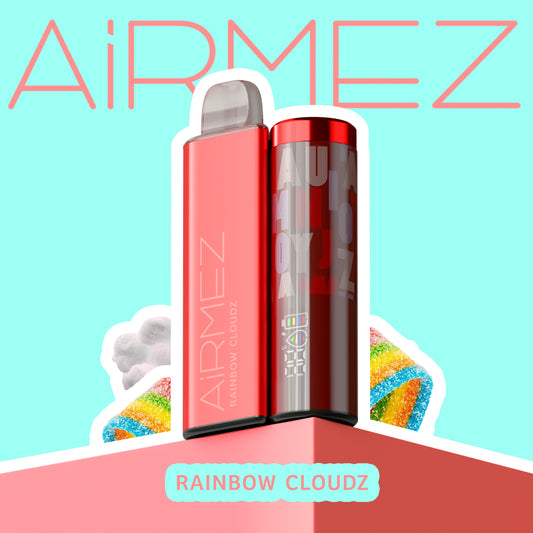 AirMez Rainbow Cloudz 10000 Puffs Metal Disposable Vape