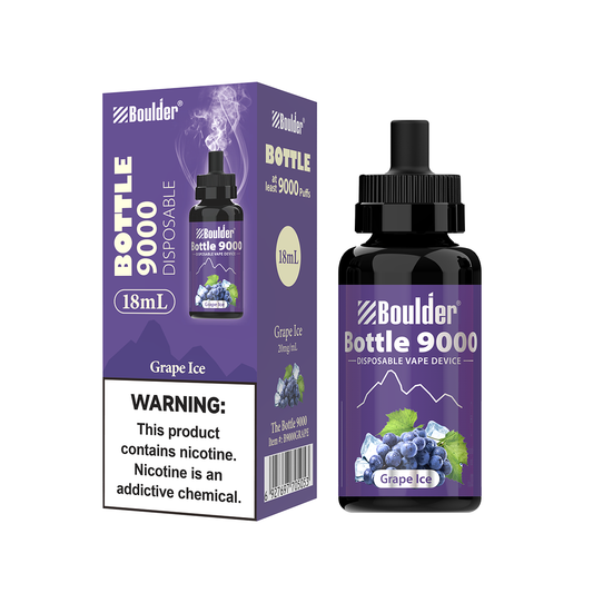 Boulder Grape Ice 9000 Puffs Disposable Vape