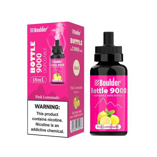 Boulder Pink Lemonade 9000 Puffs Disposable Vape